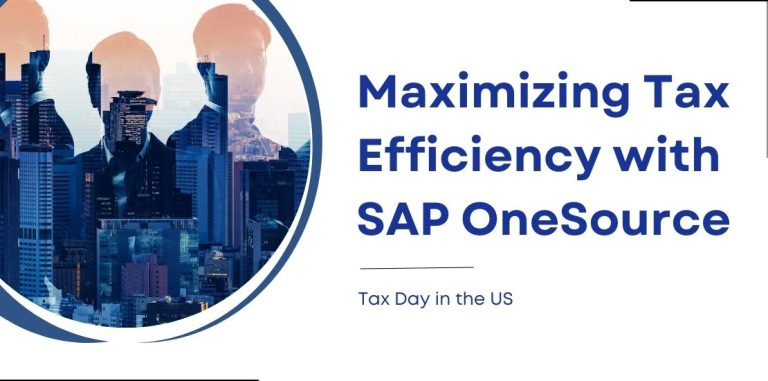 SAP OneSource Tax Management Tax Day SAP OneSource Tax Management Tax Day